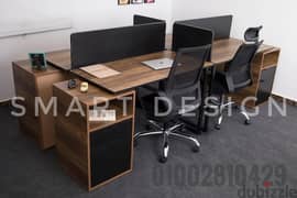 خلية عمل _ وورك ستيشن _ بارتيشن مكاتب موظفين _Work Station _ Partition 0