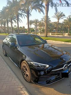 Mercedes benz C180 Sport 2023 mint condition مرسيدس بنزC180 سبورت كسر 0