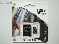 Kingston SDCS/128GB Canvas Select 128GB MicroSD UHS-I Class 10 memory 0