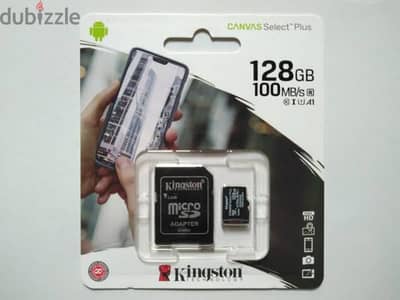 Kingston SDCS/128GB Canvas Select 128GB MicroSD UHS-I Class 10 memory