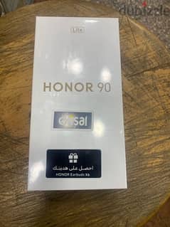 Honor 90 Lite 5G dual sim 256/8G Black جديد متبرشم بضمان الوكيل 0