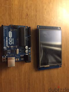 Arduino uno R3 with screen display