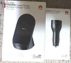 Huawei wireless charger and car charger 40W