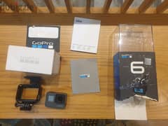 For sale Gopro hero 6 black excellent condition with box and cable