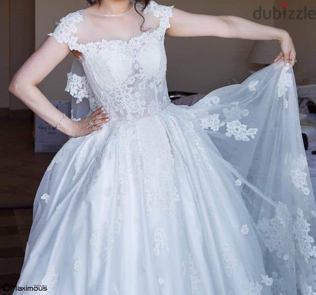 Wedding dress  فستان فرح 4