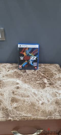 A one time used PS5 WWE game 0