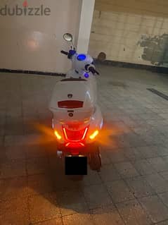 scooter cappuccino زيرو عداد ٧٠٠ كم لسه باكياسه