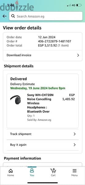 Sony Noise cancelling headphones 3