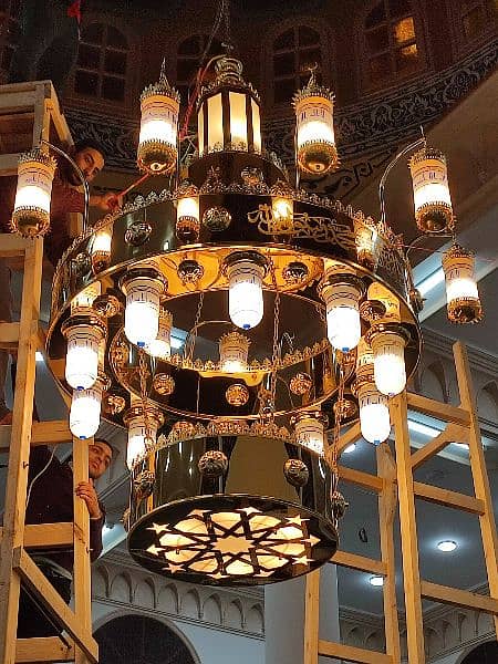 mosque chandelier. norislam factory 01019497158 0