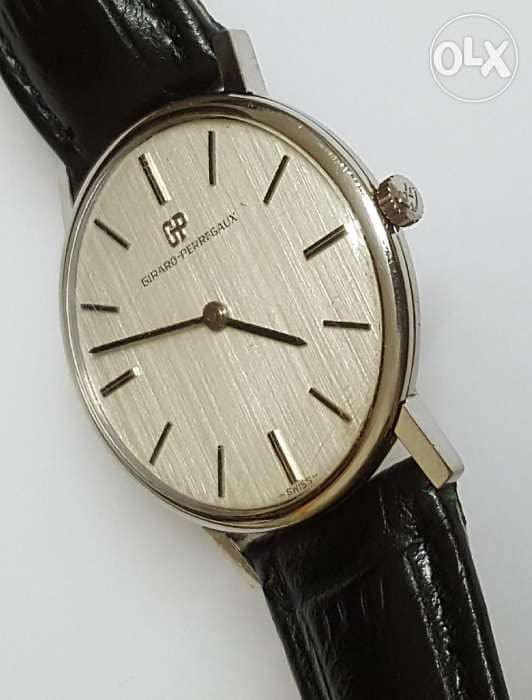 للبيع ساعة Girard perregaux سويسري مانيوال موديل 1966 استخدام سنة جديد 1