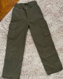 Khaki Cargo Pants 0