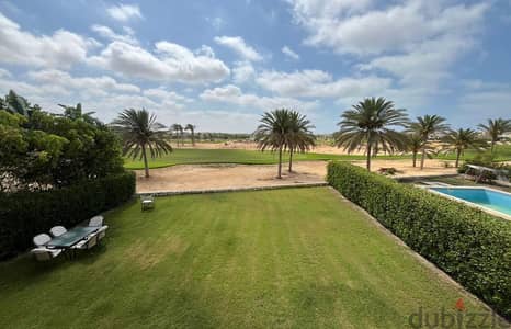 Villa in Hacienda bay  فيلا بهاسيندا باى علي الجولف مفروشة بالكامل