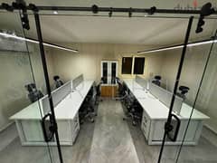 خلية عمل _ وورك ستيشن _ بارتيشن مكاتب موظفين_Work Station _ Partition 0