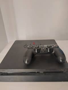 ps4 slim + 1 controller