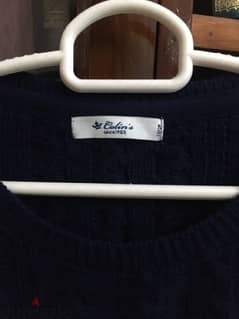 Dark blue colin's pullover single use 0