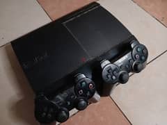 PS3 Super slim استعمال خفيف في حالة ممتازة 0