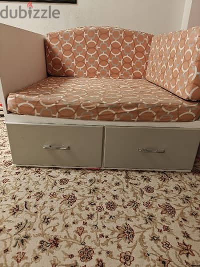 small sofa with drawers