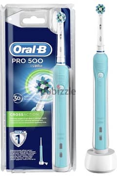 Oral-B PRO 500 CrossAction Rechargeable Toothbrush 0