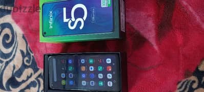 للبيع هاتف infinix s5 مساحة 128 رامات 6 بطارية 4000 بتقعد كذا يوم