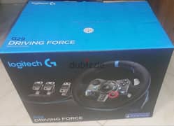 logitech g29 steering wheel حاله ممتازه