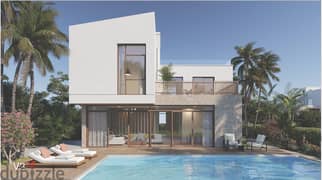 Stand alone villa, fully finished, for sale in the new Sodic project in Ras El Hekma, North Coast, in installments 0