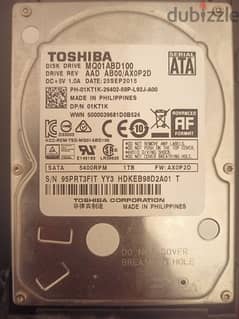 hard hdd internal 1 Tb Toshiba for laptops 0