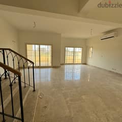 For rent fully finished with AC`S and kitchen twin house villa in Uptown New Cairo - اب تاون القاهره الجديده 0