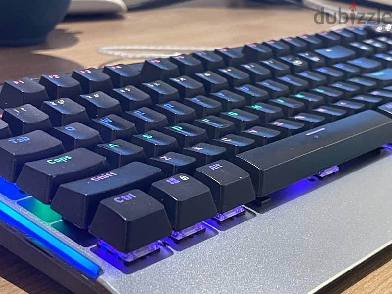 Sades Thunder Blade RGB Mechanical Gaming Keyboard  Blue Switches 10