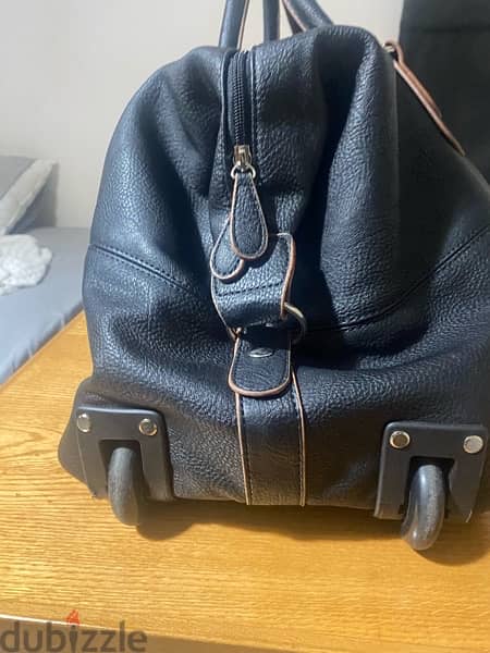 carry-on leather bag 1