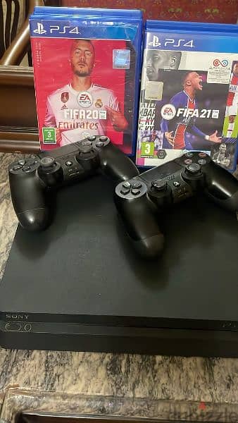 ps 4 slim 1tb with CD 2