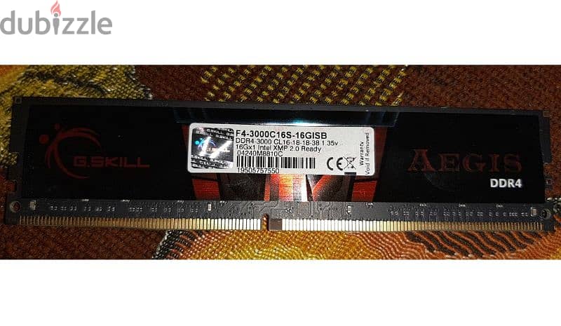 G. Skill 16GB DDR4 3000 CL16 RAM 1