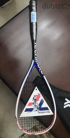 squach racket tecnifiber 125 gm 0