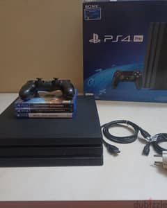 Ps4 Pro+ 8 games+3cd