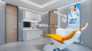 Pay 10% and you will own a clinic at a fixed price, in installments over 9 years, with Taj Misr Company, on the desert floor in front of the airport.