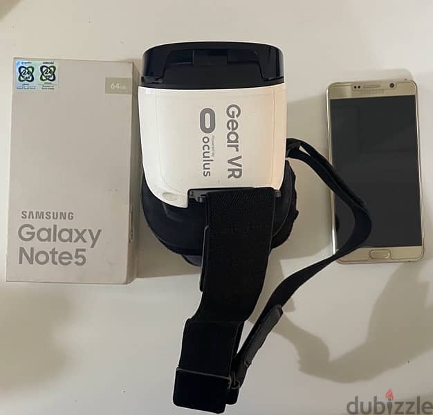 فرصة لا تتكرر! Samsung Note 5 بحالة ممتازة مع نظارة VR من Oculus 1