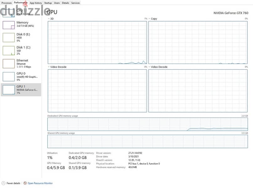 كمبيوتر جيمنج HP EliteDesk 800 G2 7