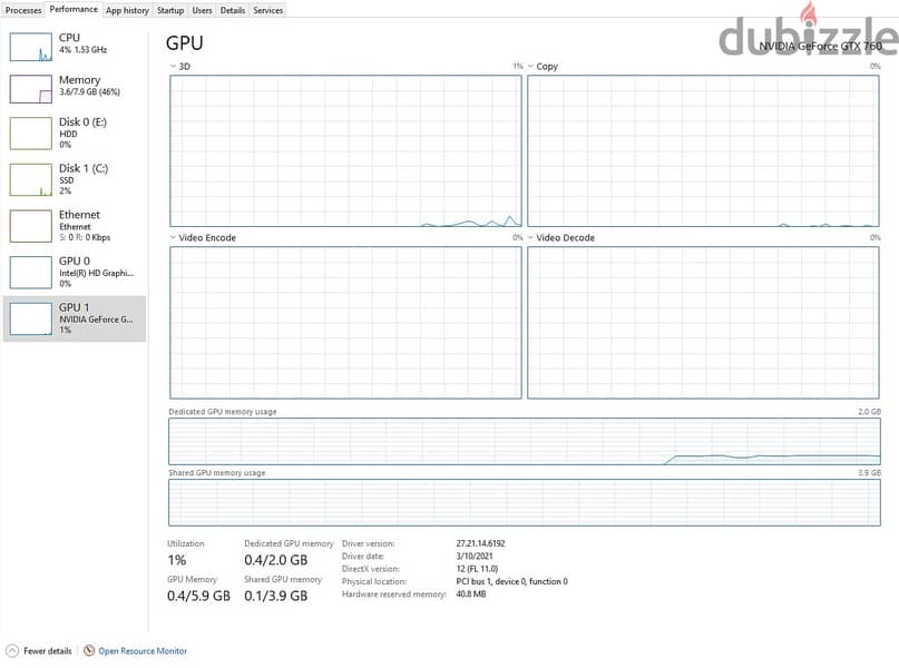 كمبيوتر جيمنج HP EliteDesk 800 G2 فرصة لسرعة البيع 7