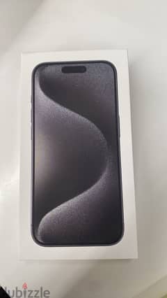 apple iphone 15 pro 256GB black new and sealed