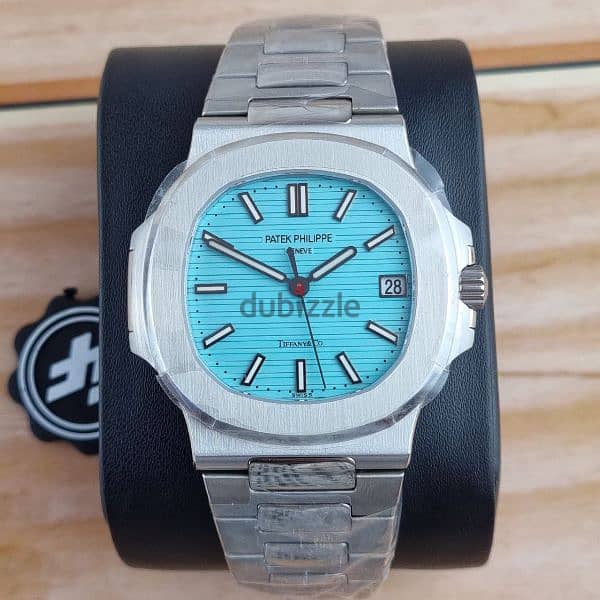 Swiss Patek philippe nautilus tiffany blue Super Clone 0