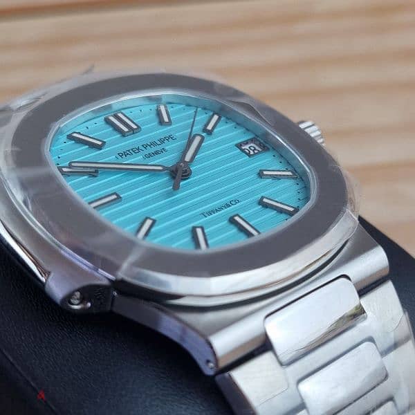 Swiss Patek philippe nautilus tiffany blue Super Clone 4