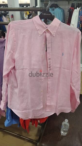 ralph lauren linen shirt