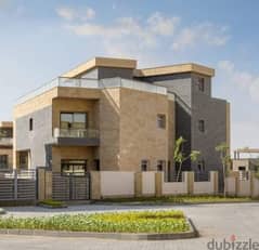 Distinctive townhouse corner for sale at the lowest price in the market and villas' view only in the heart of Taj City Compound