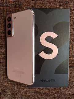 S22 Rose Gold بحالة ممتازة