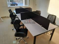 خلية عمل / بارتشن مكاتب موظفين/ وورك ستيشن/ Work Station/ Partition