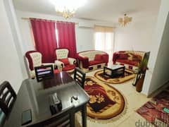 Furnished apartment for rent in Madinaty, fully air-conditioned, at a snapshot price 0