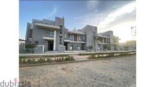 Twin house 426 sqm, finished, ready to move in, resale, prime location, for sale in installments in Al Maqsad New Capital 0