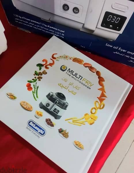 قلايه هوائيه ديلونجي . اير فراير . Delonghi Air fryer  .  Fh1173/2 7