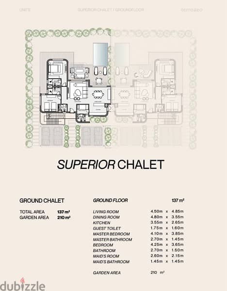 SUPERIOR GROUND FLOOR CHALET TARRATZO ALMAZAH BAY 0