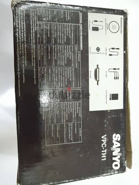 sanyo xacti dual vpc-th1 كاميرا 3