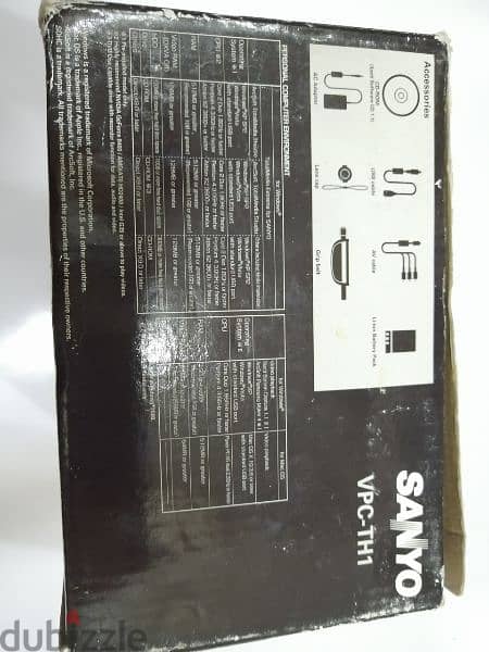 sanyo xacti dual vpc-th1 كاميرا 4